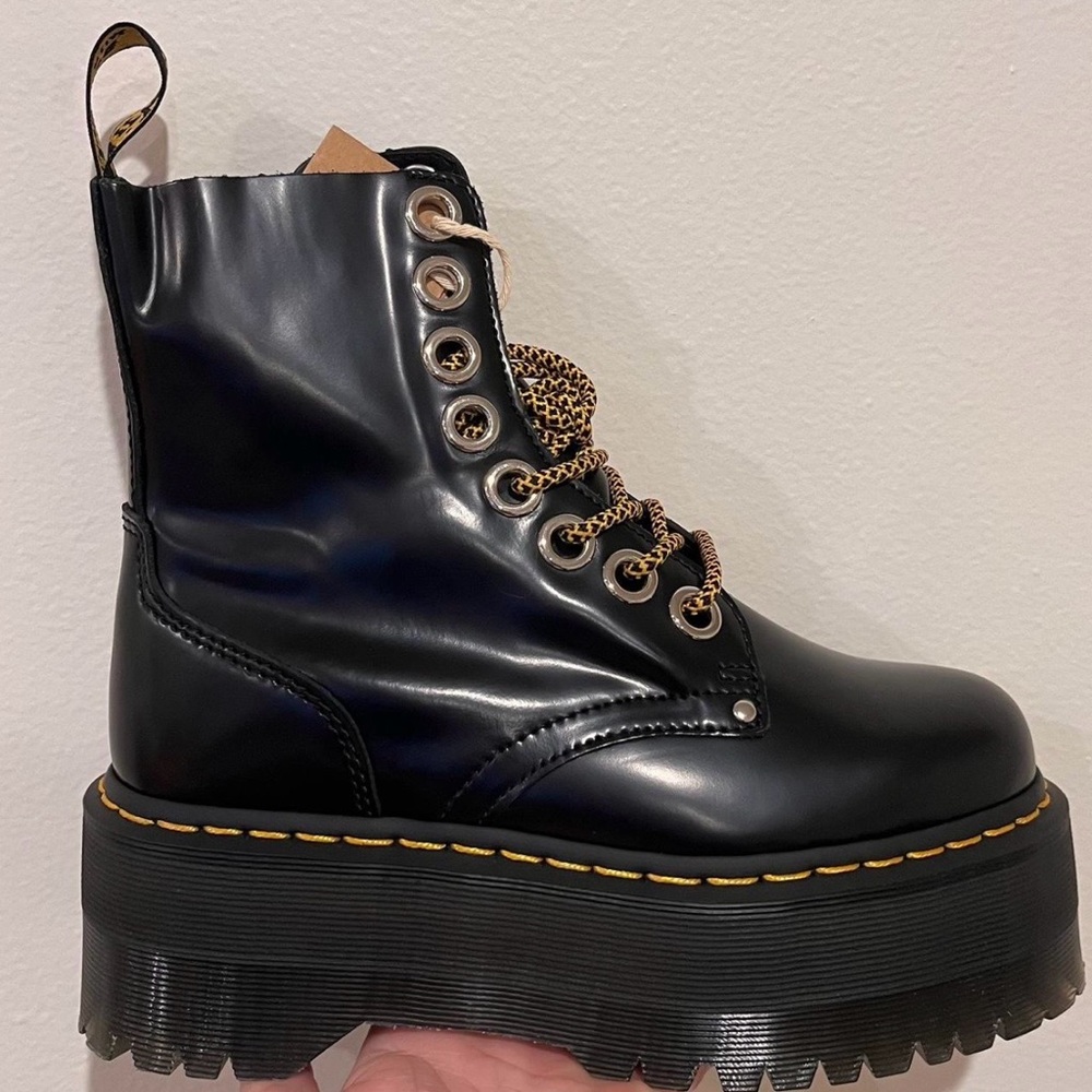 Dr. Martens Black Platform Boots